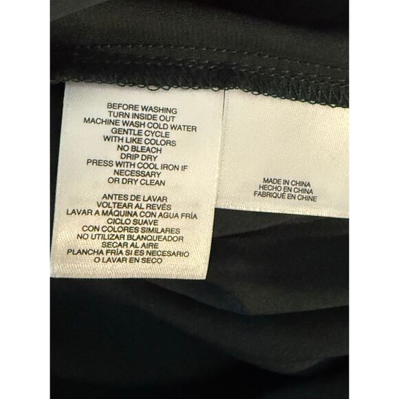 NWT Anne Klein Womens Satin Tie Neck Bow Long Sleeve Blouse Emerald Green XL - Picture 14 of 14